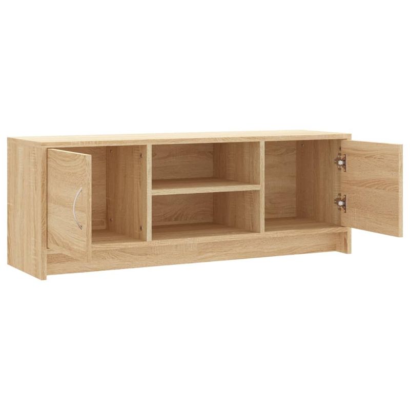 Casa si Gradina - Mobilier - Comode si corpuri - Comode - Dulap TV stejar sonoma, 102x30x37,5 cm, lemn prelucrat - Infinity.ro