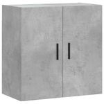 Casa si Gradina - Mobilier - Dulapuri si sifoniere - Dulapuri - Dulap de perete, gri beton, 60x31x60 cm, lemn compozit - Infinity.ro