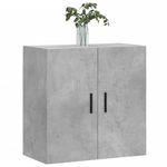 Casa si Gradina - Mobilier - Dulapuri si sifoniere - Dulapuri - Dulap de perete, gri beton, 60x31x60 cm, lemn compozit - Infinity.ro