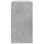 Casa si Gradina - Mobilier - Dulapuri si sifoniere - Dulapuri - Dulap de perete, gri beton, 60x31x60 cm, lemn compozit - Infinity.ro