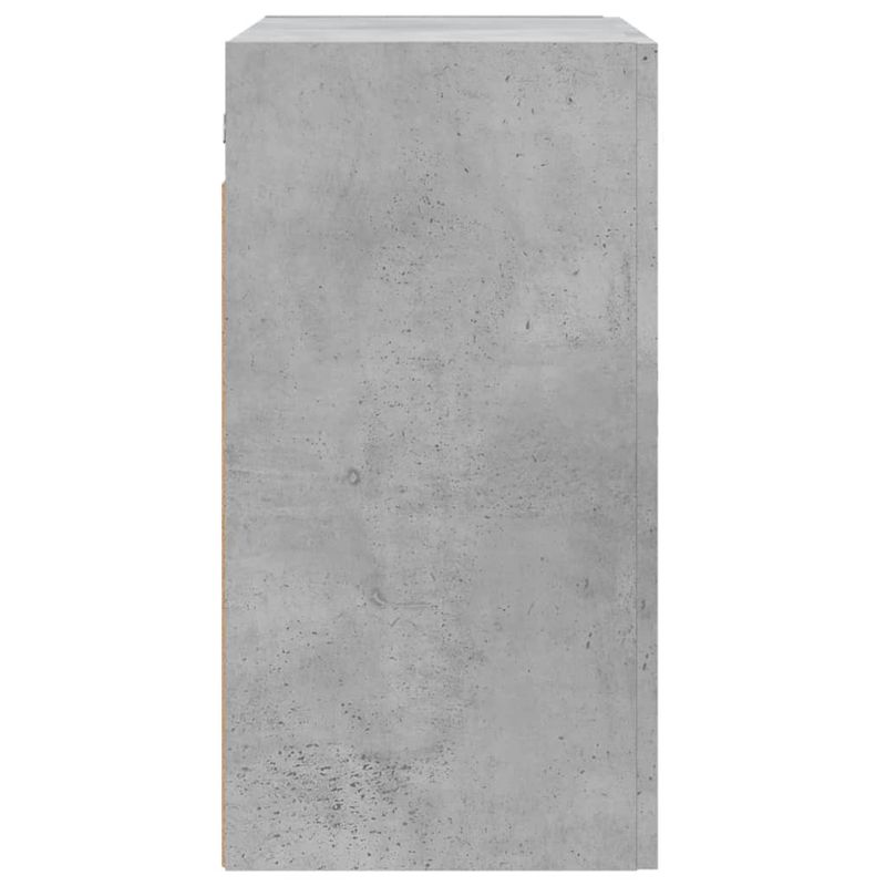Casa si Gradina - Mobilier - Dulapuri si sifoniere - Dulapuri - Dulap de perete, gri beton, 60x31x60 cm, lemn compozit - Infinity.ro
