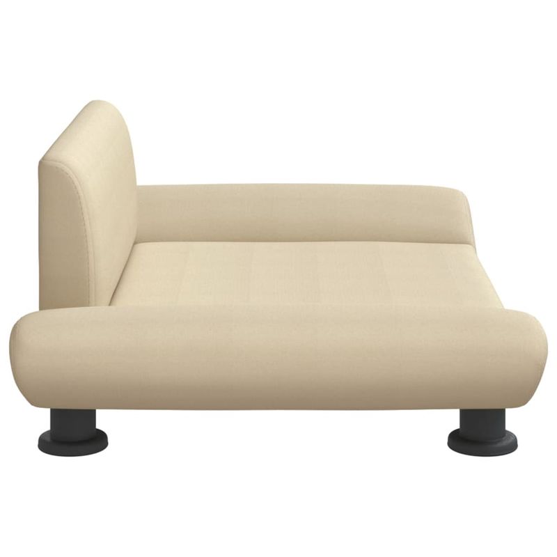 Petshop - Accesorii petshop - Culcusuri si custi - Culcusuri si saltele - Pat de caini, crem, 70x45x28 cm, material textil - Infinity.ro