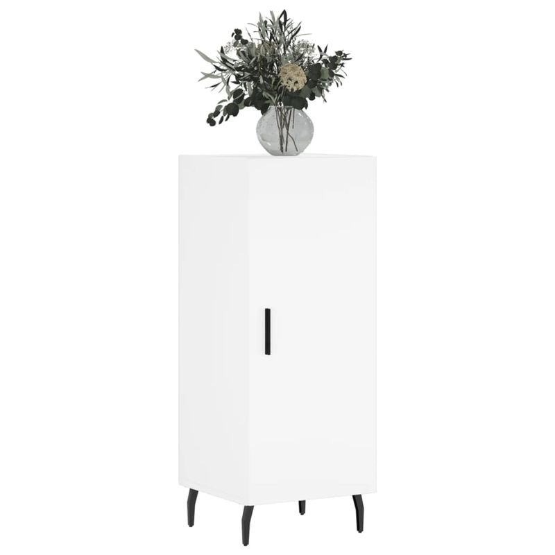 Casa si Gradina - Mobilier - Comode si corpuri - Comode - Servanta, alb, 34,5x34x90 cm, lemn compozit - Infinity.ro