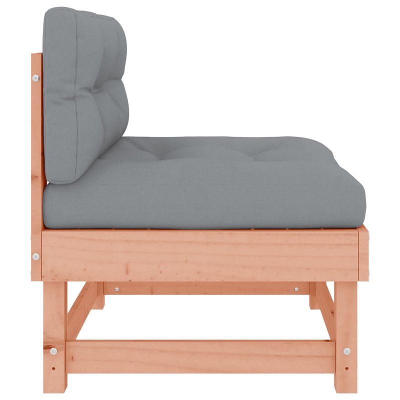 Casa si Gradina - Gradina si terasa - Mobilier exterior - Canapele si fotolii gradina - Canapea de mijloc cu perne, lemn masiv douglas - Infinity.ro
