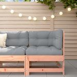 Casa si Gradina - Gradina si terasa - Mobilier exterior - Canapele si fotolii gradina - Canapea coltar cu perne, lemn masiv douglas - Infinity.ro