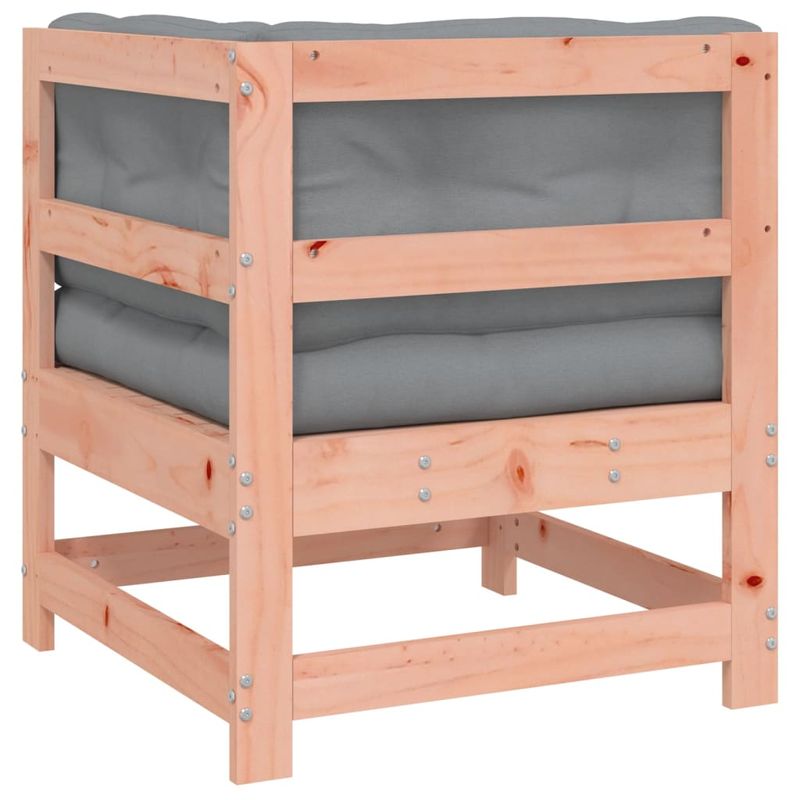 Casa si Gradina - Gradina si terasa - Mobilier exterior - Canapele si fotolii gradina - Canapea coltar cu perne, lemn masiv douglas - Infinity.ro