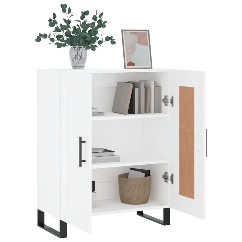 Casa si Gradina - Mobilier - Comode si corpuri - Comode - Servanta, alb, 69,5x34x90 cm, lemn compozit - Infinity.ro