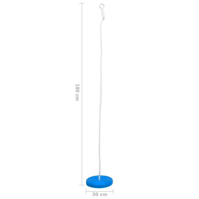 Jucarii, Copii si Bebe - Jucarii si jocuri - Jucarii de exterior - Leagane copii - Leagan placa, 200 cm, albastru - Infinity.ro
