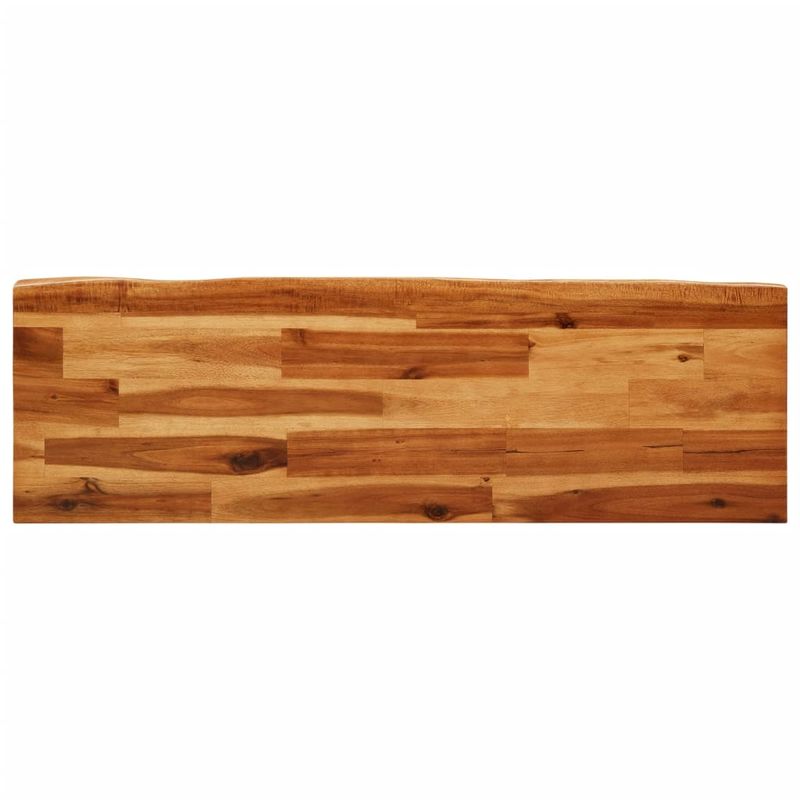 Casa si Gradina - Mobilier - Canapele si coltare - Banchete - Banca cu margini naturale 110 cm, lemn masiv de acacia - Infinity.ro