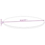 Casa si Gradina - Constructii - Lemn constructii - Placi lemn - Blat de masa, Ø60x1,5 cm, bambus - Infinity.ro