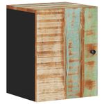 Casa si Gradina - Mobilier - Mobilier baie - Comode baie - Dulap de perete de baie, 38x33x48 cm, lemn masiv reciclat - Infinity.ro