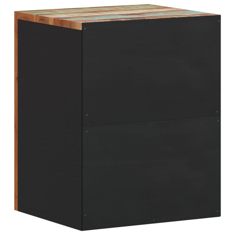 Casa si Gradina - Mobilier - Mobilier baie - Comode baie - Dulap de perete de baie, 38x33x48 cm, lemn masiv reciclat - Infinity.ro