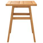Casa si Gradina - Gradina si terasa - Mobilier exterior - Mese gradina - Masa laterala, 45x45x60 cm, lemn masiv de acacia - Infinity.ro