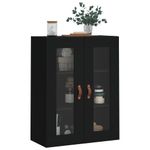 Casa si Gradina - Mobilier - Comode si corpuri - Comode - Dulap cu montaj pe perete, negru, 69,5x34x90 cm - Infinity.ro