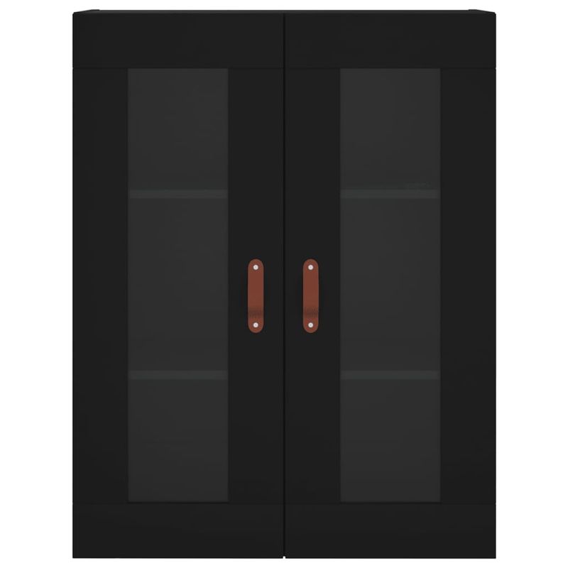 Casa si Gradina - Mobilier - Comode si corpuri - Comode - Dulap cu montaj pe perete, negru, 69,5x34x90 cm - Infinity.ro