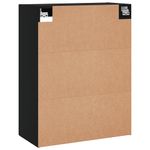 Casa si Gradina - Mobilier - Comode si corpuri - Comode - Dulap cu montaj pe perete, negru, 69,5x34x90 cm - Infinity.ro