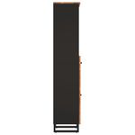 Casa si Gradina - Mobilier - Mobilier baie - Comode baie - Dulap de baie, 38x33x160 cm, lemn masiv reciclat - Infinity.ro