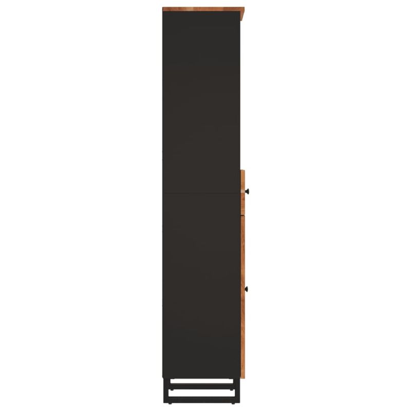 Casa si Gradina - Mobilier - Mobilier baie - Comode baie - Dulap de baie, 38x33x160 cm, lemn masiv reciclat - Infinity.ro