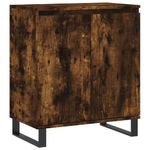 Casa si Gradina - Mobilier - Comode si corpuri - Comode - Servanta, stejar fumuriu, 60x30x75 cm, lemn compozit - Infinity.ro