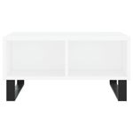 Casa si Gradina - Mobilier - Mese si birouri - Masute de cafea - Masa de cafea, alb, 60x60x30 cm, lemn compozit - Infinity.ro