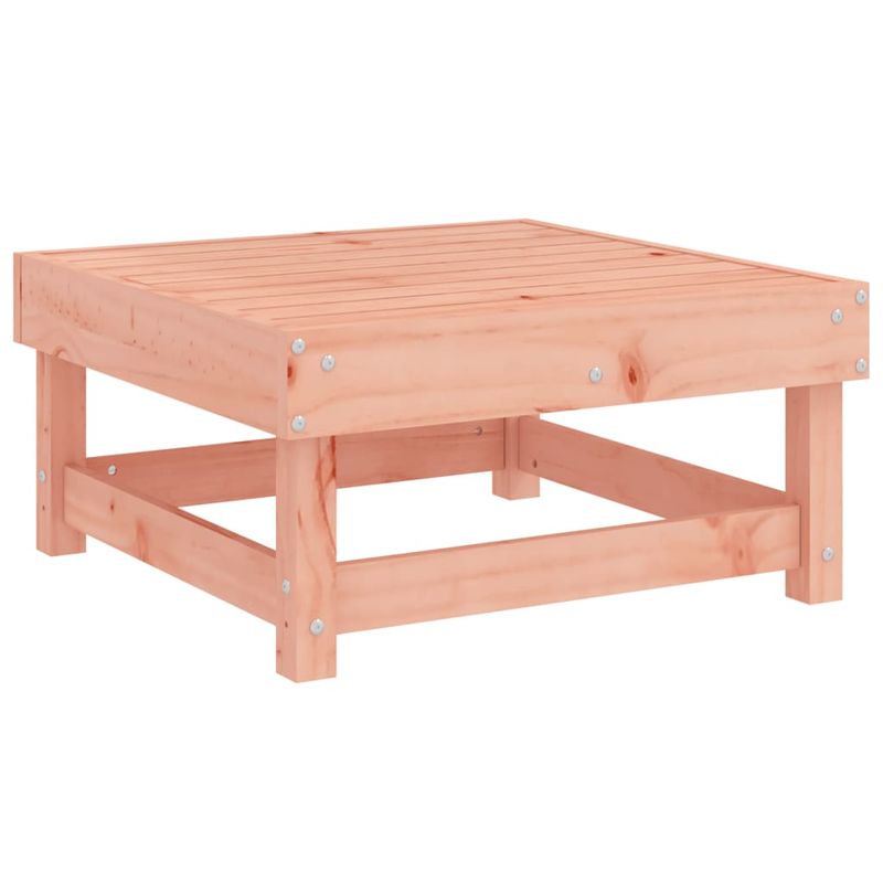 Casa si Gradina - Gradina si terasa - Mobilier exterior - Canapele si fotolii gradina - Taburet de gradina cu perna, lemn masiv douglas - Infinity.ro