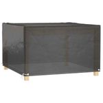 Casa si Gradina - Textile si covoare - Huse pentru mobilier - Husa pentru mobilier de gradina, 8 ocheti, 125x125x75 cm patrat - Infinity.ro