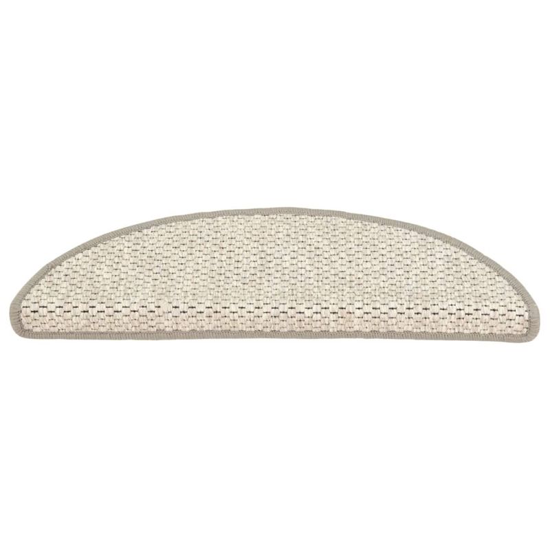 Casa si Gradina - Textile si covoare - Covoare - Covoare casa - Covorase scari autoadezive aspect sisal, 15 buc., bej 56x17x3cm - Infinity.ro
