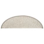 Casa si Gradina - Textile si covoare - Covoare - Covoare casa - Covorase scari autoadezive aspect sisal, 15 buc., bej 56x17x3cm - Infinity.ro