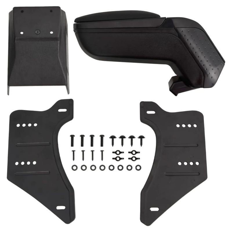 Auto si Moto - Piese auto si accesorii - Interior auto - Scaune si banchete - Cotiera auto universala, negru, 13x33x(33-53) cm ABS - Infinity.ro
