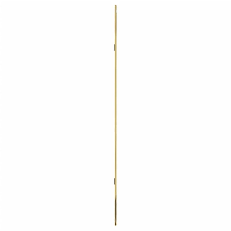 Casa si Gradina - Decoratiuni - Oglinzi - Oglinda de perete, auriu, 100x45 cm, ovala - Infinity.ro