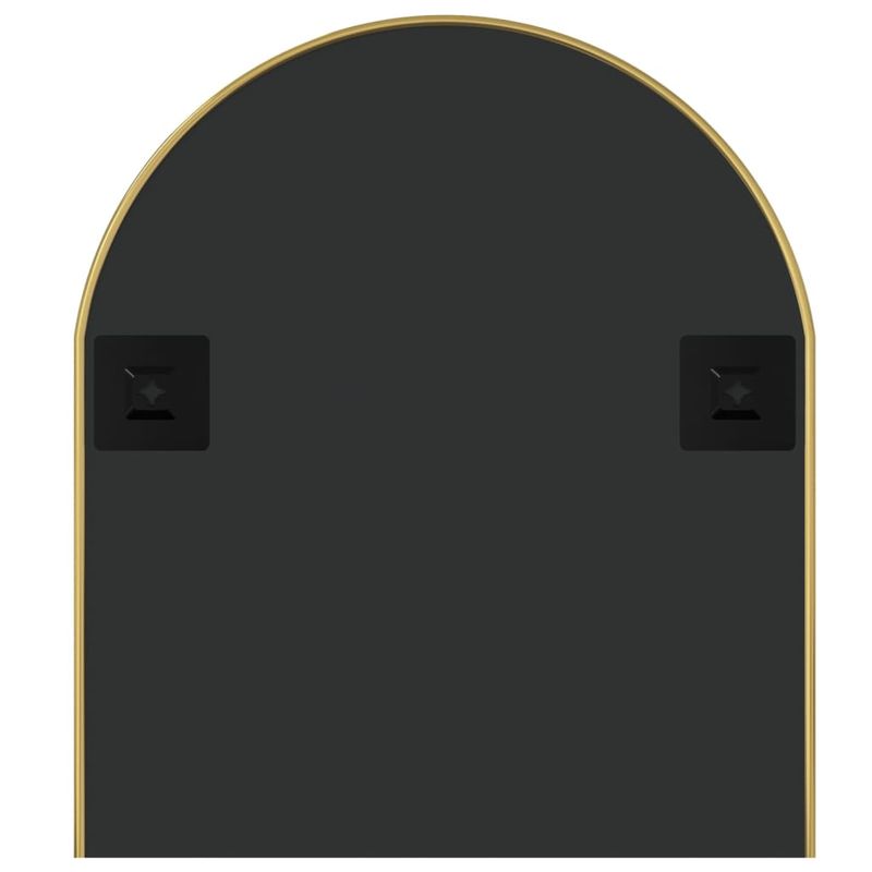 Casa si Gradina - Decoratiuni - Oglinzi - Oglinda de perete, auriu, 100x45 cm, ovala - Infinity.ro
