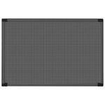 Casa si Gradina - Textile si covoare - Perdele si draperii - Perdele - Plasa insecte extensibila ferestre, antracit, (100-193)x75 cm - Infinity.ro