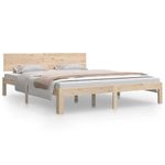 Casa si Gradina - Mobilier - Paturi si accesorii - Paturi - Cadru de pat, 160x200 cm, lemn masiv de pin - Infinity.ro