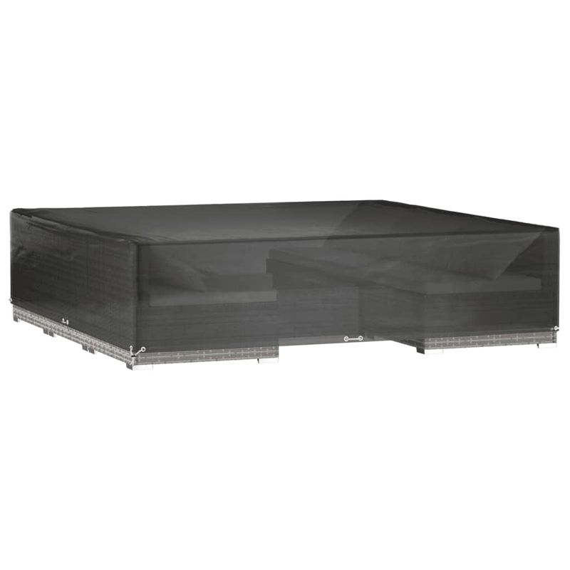 Casa si Gradina - Textile si covoare - Huse pentru mobilier - Husa pentru mobilier gradina, 16 ocheti, 240x240x55 cm, patrat - Infinity.ro