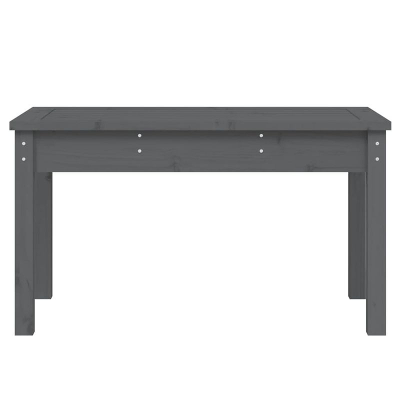 Casa si Gradina - Gradina si terasa - Mobilier exterior - Bancute de gradina - Banca de gradina, gri, 80x44x45 cm, lemn masiv de pin - Infinity.ro