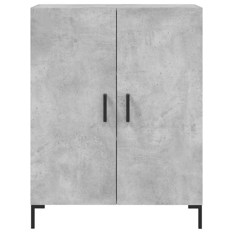 Casa si Gradina - Mobilier - Comode si corpuri - Comode - Servanta, gri beton, 69,5x34x90 cm, lemn compozit - Infinity.ro