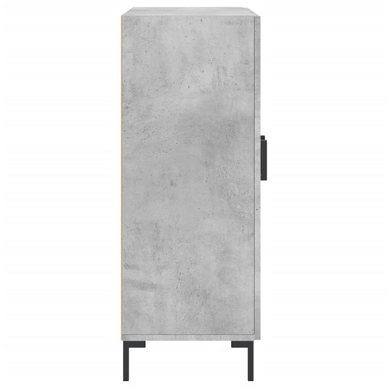 Casa si Gradina - Mobilier - Comode si corpuri - Comode - Servanta, gri beton, 69,5x34x90 cm, lemn compozit - Infinity.ro