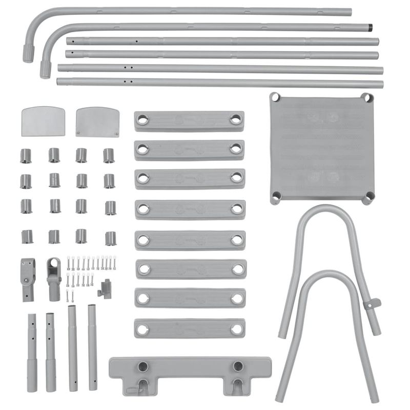 Casa si Gradina - Constructii - Scari si accesorii interioare - Alte accesorii pentru piscine - Bestway Scara de siguranta piscina cu 4 trepte Flowclear, 132 cm - Infinity.ro