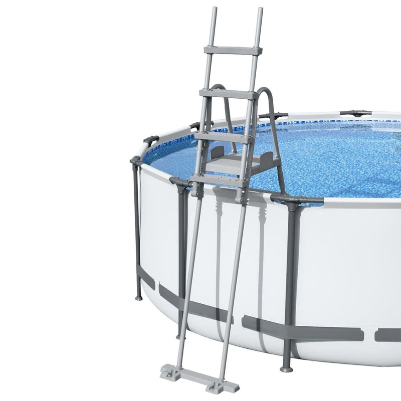 Casa si Gradina - Constructii - Scari si accesorii interioare - Alte accesorii pentru piscine - Bestway Scara de siguranta piscina cu 4 trepte Flowclear, 132 cm - Infinity.ro