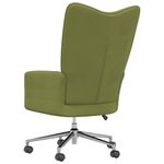 Casa si Gradina - Mobilier - Scaune si fotolii - Fotolii - Fotoliu de relaxare, verde deschis, catifea - Infinity.ro