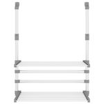 Casa si Gradina - Mobilier - Organizare si depozitare - Umerase si valeti - Suport de uscare pentru balcon, 54x25x42 cm, aluminiu - Infinity.ro