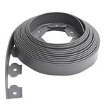 Casa si Gradina - Gradina si terasa - Garduri, panouri si accesorii - Nature Margine pentru bordura de gradina, gri, 5cmx10m - Infinity.ro