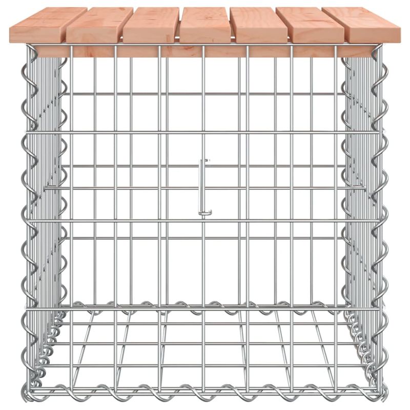 Casa si Gradina - Gradina si terasa - Mobilier exterior - Bancute de gradina - Banca de gradina, 43x44x42 cm, lemn masiv Douglas - Infinity.ro