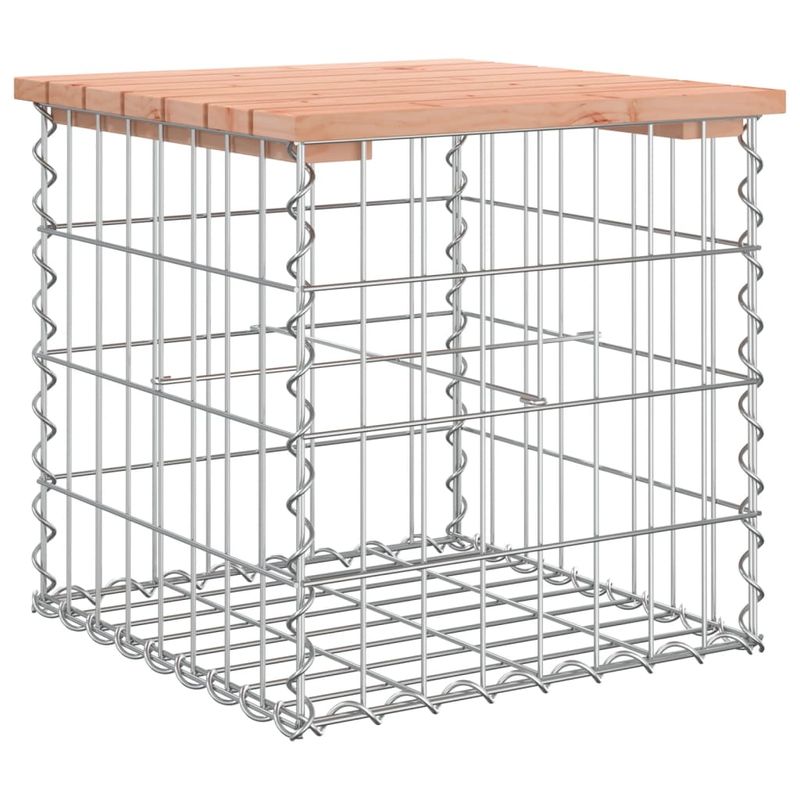 Casa si Gradina - Gradina si terasa - Mobilier exterior - Bancute de gradina - Banca de gradina, 43x44x42 cm, lemn masiv Douglas - Infinity.ro