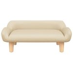 Casa si Gradina - Mobilier - Mobilier copii - Mobilier camera copiilor - Canapea pentru copii, crem, 70x40x24 cm, material textil - Infinity.ro