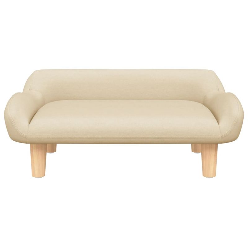 Casa si Gradina - Mobilier - Mobilier copii - Mobilier camera copiilor - Canapea pentru copii, crem, 70x40x24 cm, material textil - Infinity.ro