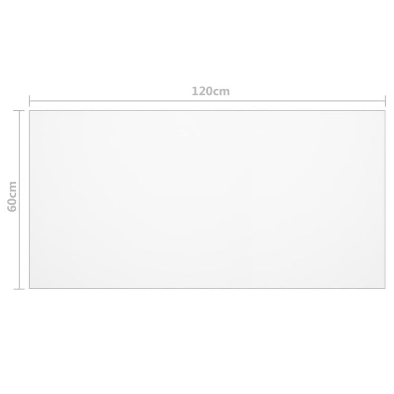 Casa si Gradina - Mobilier - Feronerie si accesorii mobila - Folie de protectie masa, mat, 120 x 60 cm, PVC, 2 mm - Infinity.ro