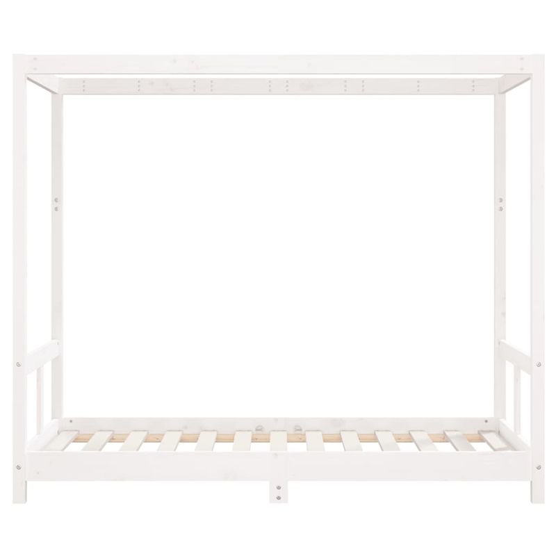Casa si Gradina - Mobilier - Mobilier copii - Patuturi copii - Cadru de pat pentru copii, 80x160 cm, lemn masiv de pin - Infinity.ro