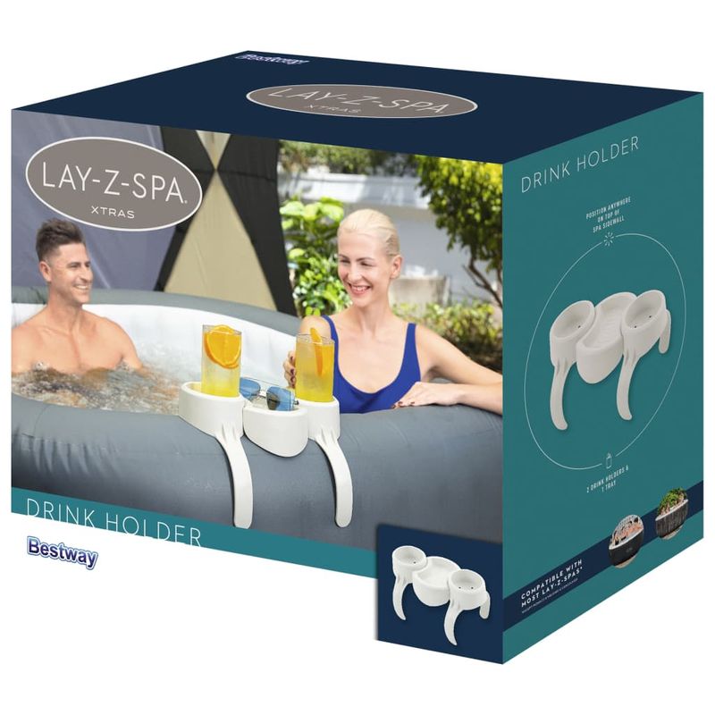 Casa si Gradina - Gradina si terasa - Piscine si accesorii - Accesorii piscine - Bestway Suport pentru bauturi Lay-Z-Spa - Infinity.ro