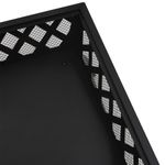 Casa si Gradina - Termice - Sobe, Seminee si accesorii - Seminee - Vatra de foc cu vatrai, 50 cm, otel, XXL - Infinity.ro